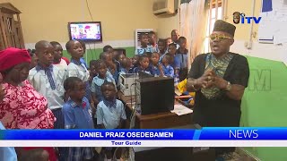 Students Of Mount Moriah Christian Academy, Benin City Visit ITV & Radio