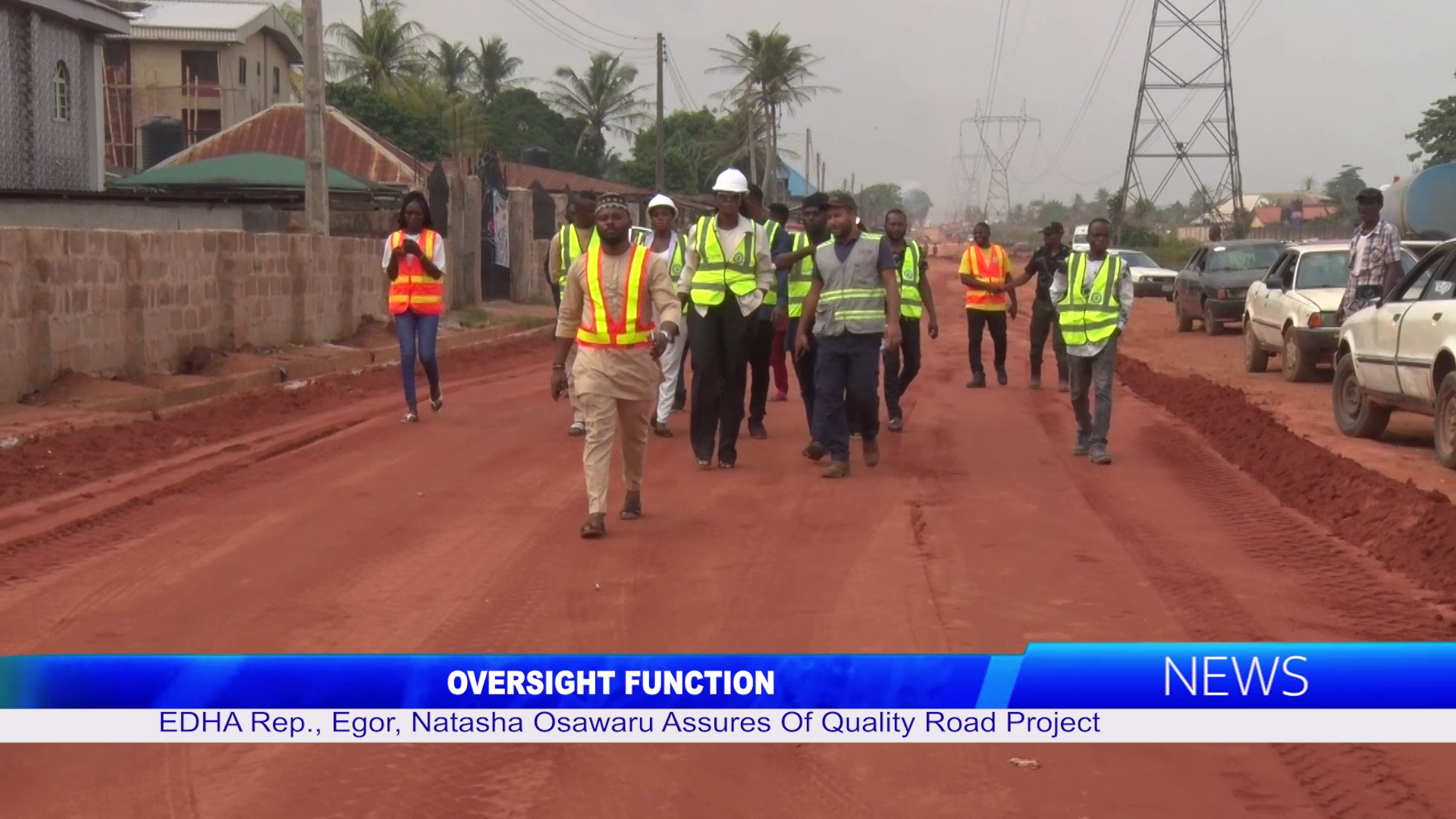 EDHA Rep., Egor, Natasha Osawaru Assures Of Quality Road Project