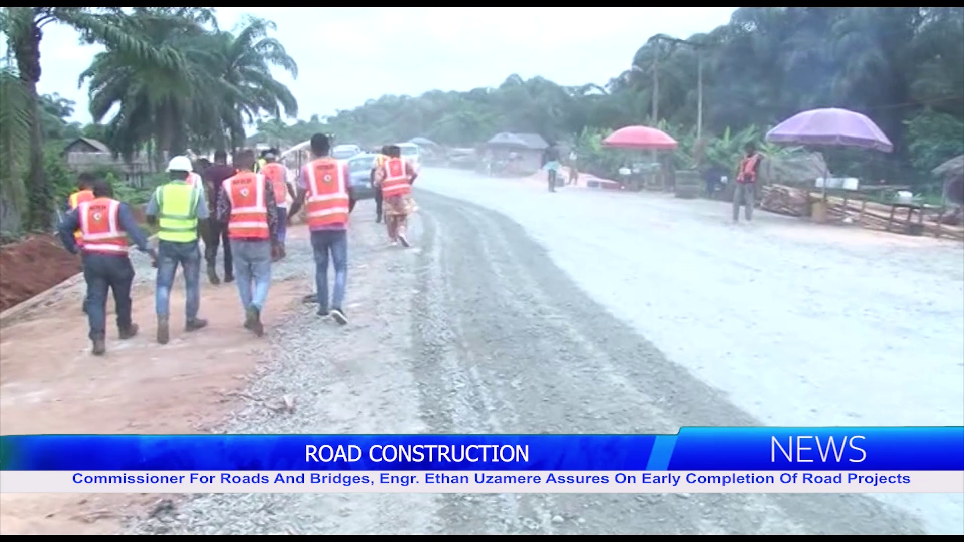 Commissioner For Roads And Bridges, Engr. Ethan Uzamere Assures On Early Completion Of Road Projects