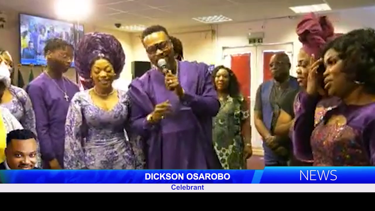 Managing Director Of 24Bits Global Entertainment, UK, Dickson Osarobo Celebrates 50th Birthday Anniversary In London